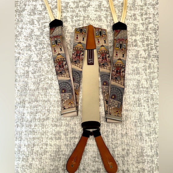 Trafalgar Silk Suspenders. Limited Edition and Gently Used - Picture 8 of 11